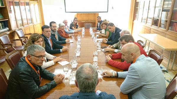 Reunión en el Ministerio de Transición Ecológica. Reunión en el Ministerio de Transición Ecológica.