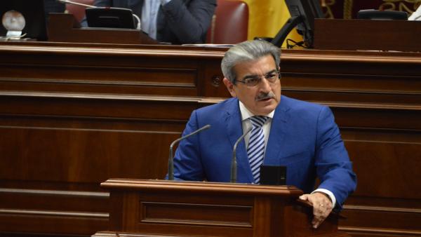 El consejero de Hacienda del Gobierno de Canarias, Román Rodríguez El consejero de Hacienda del Gobierno de Canarias, Román Rodríguez