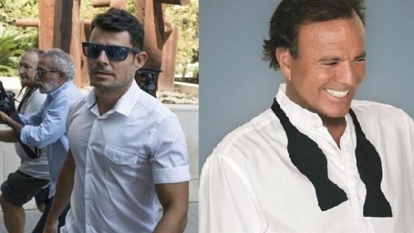 Montaje de Julio Iglesias y Javier Sánchez Santos Montaje de Julio Iglesias y Javier Sánchez Santos