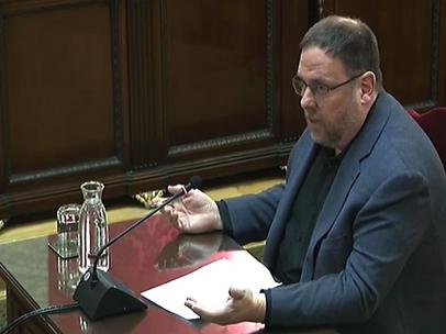 El presidente de ERC, Oriol Junqueras