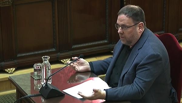 El presidente de ERC, Oriol Junqueras El presidente de ERC, Oriol Junqueras