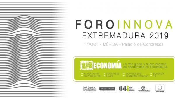 Cartel del Foro Innova Extremadura 2019 Cartel del Foro Innova Extremadura 2019