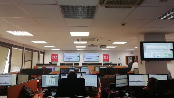 Sala de Málaga de Emergencias 112 Andalucía Sala de Málaga de Emergencias 112 Andalucía