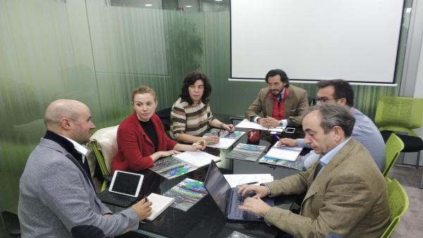 Reunión de integrantes de la compañía salmantina Neurofix Pharma. Reunión de integrantes de la compañía salmantina Neurofix Pharma.