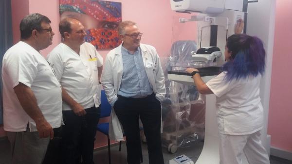 El SMS incorpora un nuevo mamógrafo de última generación al Hospital del Rosell El SMS incorpora un nuevo mamógrafo de última generación al Hospital del Rosell