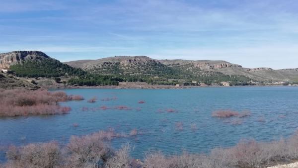 Uno de los embalses de la Cuenca del Ebro. Uno de los embalses de la Cuenca del Ebro.