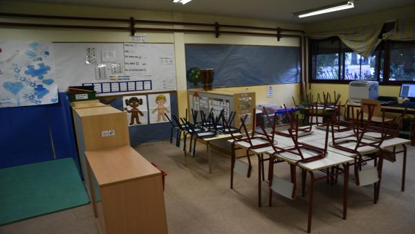 Aula de Infantil del Colegio de Educación Infantil y Primaria (CEIP) ‘Joaquín Costa’ de Madrid. Aula de Infantil del Colegio de Educación Infantil y Primaria (CEIP) ‘Joaquín Costa’ de Madrid.