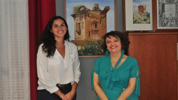 La alcaldesa de El Carpio, Desirée Benavides, y la subdelegada del Gobierno en Córdoba, Rafaela Valenzuela. La alcaldesa de El Carpio, Desirée Benavides, y la subdelegada del Gobierno en Córdoba, Rafaela Valenzuela.