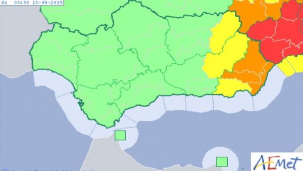 Mapa de previsión meteorológica para el 12 de septiembre de 2019 Mapa de previsión meteorológica para el 12 de septiembre de 2019