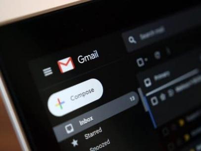 El modo oscuro en Gmail