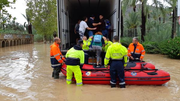 Resultado de imagen de TORMENTA EN ORIHUELA
