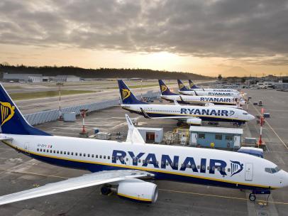 Aviones de Ryanair
