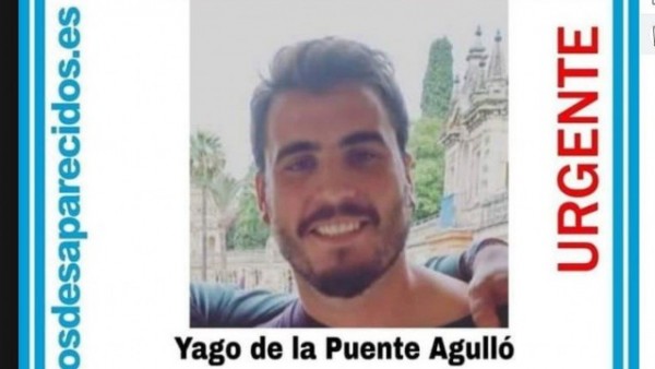 Imagen del desaparecido Yago de la Puente Imagen del desaparecido Yago de la Puente