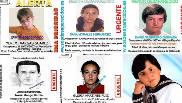 Menores desaparecidos Menores desaparecidos