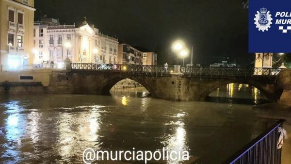 Estado del río Segura a su paso por Murcia Estado del río Segura a su paso por Murcia