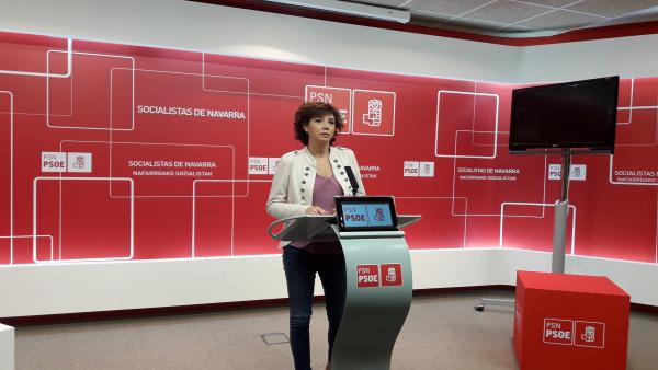 La parlamentaria del PSN Ainhoa Unzu. La parlamentaria del PSN Ainhoa Unzu.