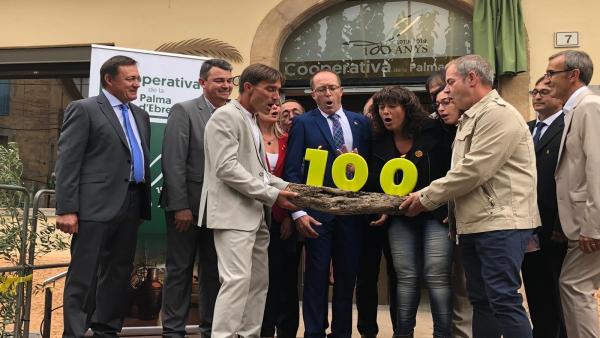 Celebración del centenario de la Cooperativa Agrícula de la Palma d'Ebre (Tarragona) Celebración del centenario de la Cooperativa Agrícula de la Palma d'Ebre (Tarragona)