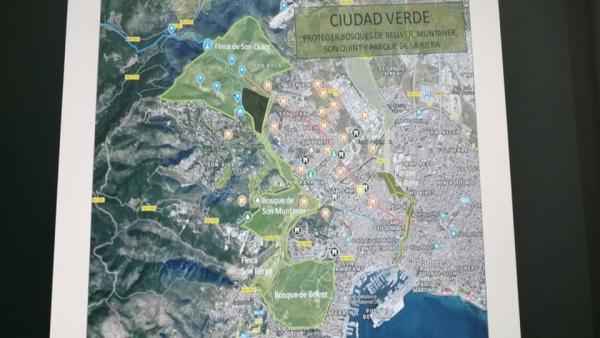 Mapa del Camino Real de Puigpunyent. Mapa del Camino Real de Puigpunyent.