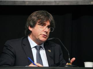 El expresidente de la Generalitat Carles Puigdemont