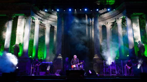 Unmerto Tozzi en el Teatro Romano de Mérida Unmerto Tozzi en el Teatro Romano de Mérida