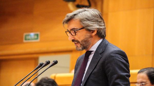 Iñaki Oyarzábal en el Pleno del Senado Iñaki Oyarzábal en el Pleno del Senado