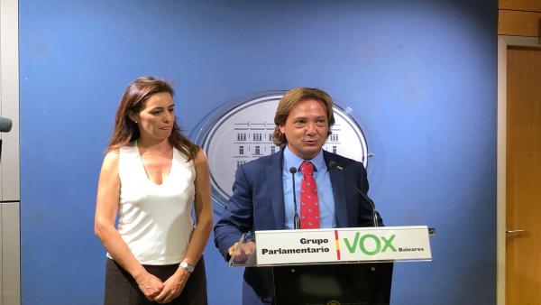 El presidente de Vox Baleares, Jorge Campos. El presidente de Vox Baleares, Jorge Campos.