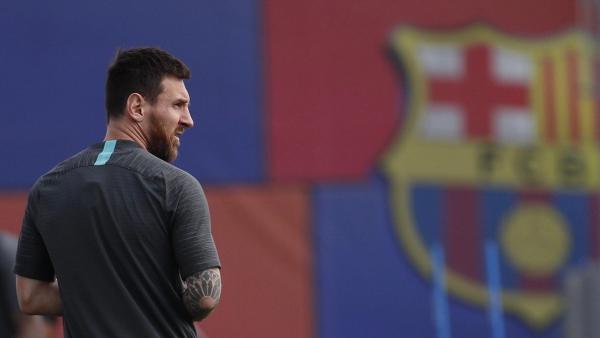 Leo Messi se entrena con normalidad y vuelve a una lista Leo Messi se entrena con normalidad y vuelve a una lista