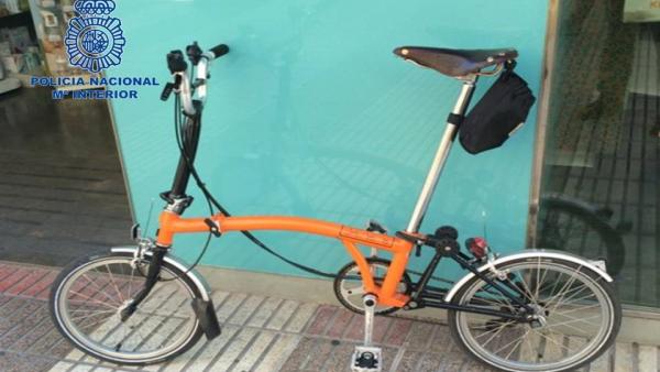 Imagen de la bicicleta. Imagen de la bicicleta.