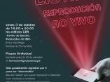 Cartel de 'Lista de reprodución ao vivo'