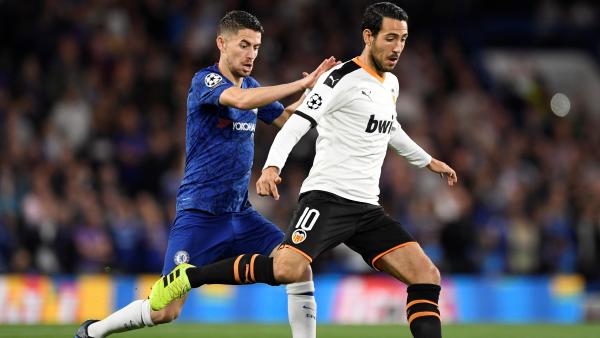 Parejo y Jorginho, Chelsea - Valencia Parejo y Jorginho, Chelsea - Valencia