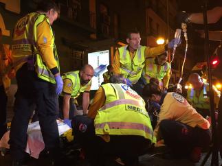 Dos jóvenes apuñalados en Madrid