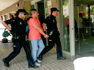 Bernardo Montoya acude al hospital