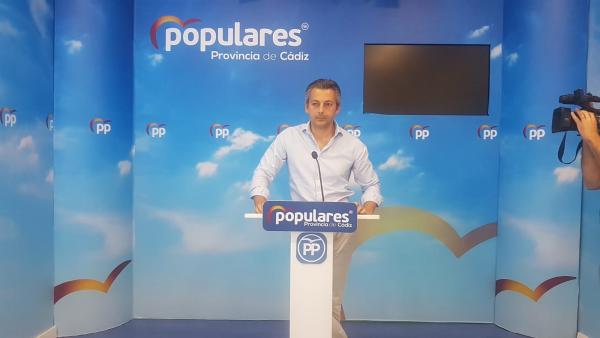Andrés Núñez, secretario general del PP de Cádiz Andrés Núñez, secretario general del PP de Cádiz