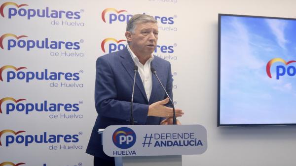 El senador del PP por Huelva Carmelo Romero. El senador del PP por Huelva Carmelo Romero.