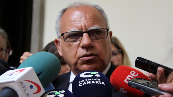 Casimiro Curbelo, portavoz de ASG Casimiro Curbelo, portavoz de ASG