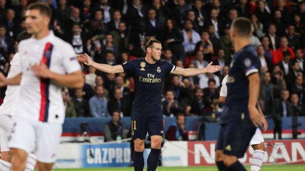 Bale se lamenta ante el PSG