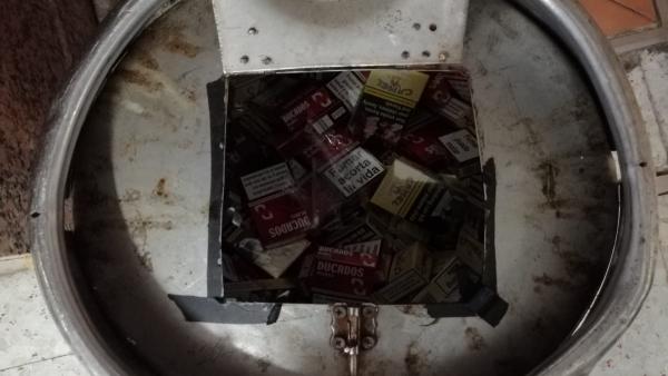 Cajetillas de tabaco intervenidas Cajetillas de tabaco intervenidas