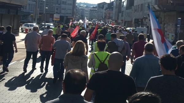 Trabajadores de las auxiliares de Endesa en As Pontes secundan un paro de 24 horas. Trabajadores de las auxiliares de Endesa en As Pontes secundan un paro de 24 horas.