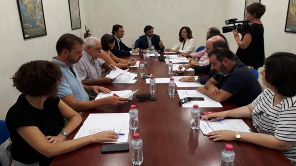 Reunión de la Comisión Provincial de Prevención de Riesgos Laborales. Reunión de la Comisión Provincial de Prevención de Riesgos Laborales.