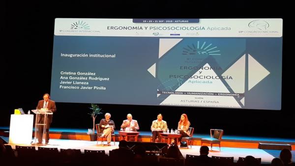 Apertura del IX Congreso de Ergonomía Aplicada Apertura del IX Congreso de Ergonomía Aplicada
