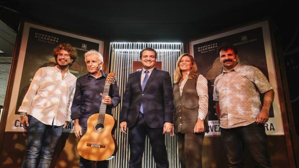 El alcalde de Córdoba, José María Bellido (centro), presenta 'Medina Sonora' en Madrid El alcalde de Córdoba, José María Bellido (centro), presenta 'Medina Sonora' en Madrid