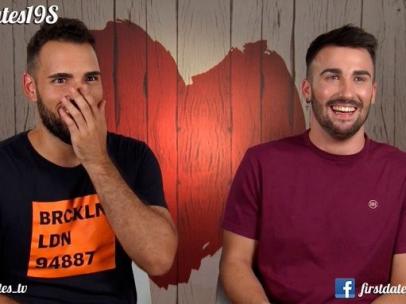 Agustín y Abel, en 'First dates'.