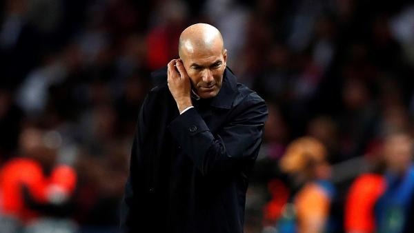 Zidane, cabizbajo Zidane, cabizbajo