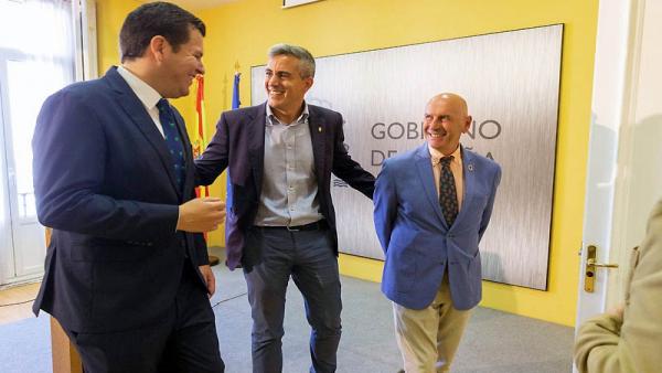 Jacobo Pombo, Pablo Zuloaga y Eduardo Echevarría Jacobo Pombo, Pablo Zuloaga y Eduardo Echevarría