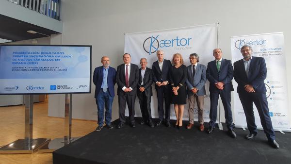 Participantes en la primera incubadora gallega de nuevos fármacos Participantes en la primera incubadora gallega de nuevos fármacos