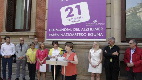 Acto en el Parlamento. Acto en el Parlamento.