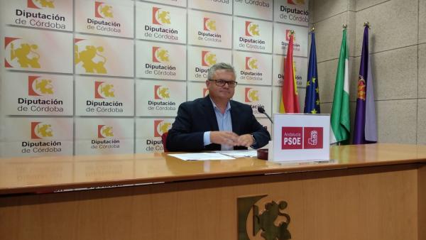 El portavoz del PSOE en la Diputación de Córdoba, Esteban Morales El portavoz del PSOE en la Diputación de Córdoba, Esteban Morales