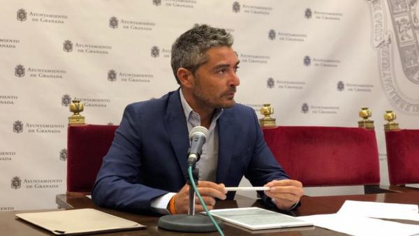 El concejal de Empleo y Comercio de Granada, Manuel Olivares, en imagen de archivo El concejal de Empleo y Comercio de Granada, Manuel Olivares, en imagen de archivo