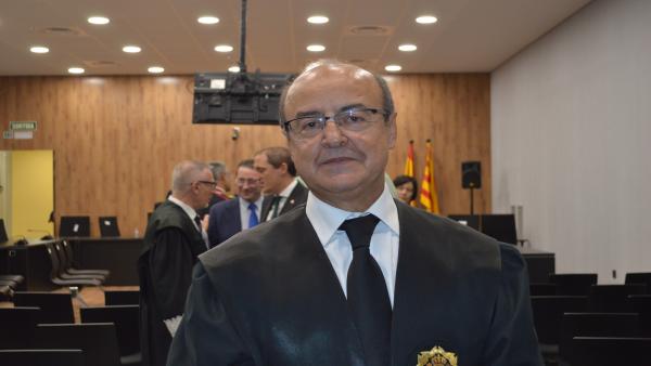 El presidente del Tribunal Superior de Justicia de Catalunya (TSJC), Jesús María Barrientos El presidente del Tribunal Superior de Justicia de Catalunya (TSJC), Jesús María Barrientos