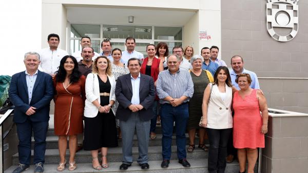 Reunión de la Diputación y los ayuntamientos del Poniente Reunión de la Diputación y los ayuntamientos del Poniente